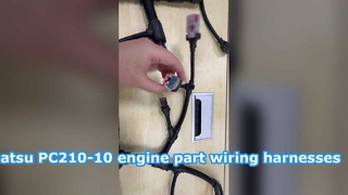 كوماتسو PC210-10 أسلاك جزء المحرك 6755-81-9310