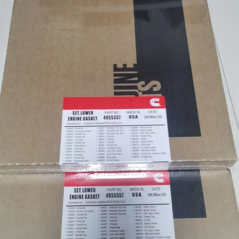 قطاعات احتياطية محرك كامينز QSB4.5 ISB محرك 4955357 غشاء المحرك