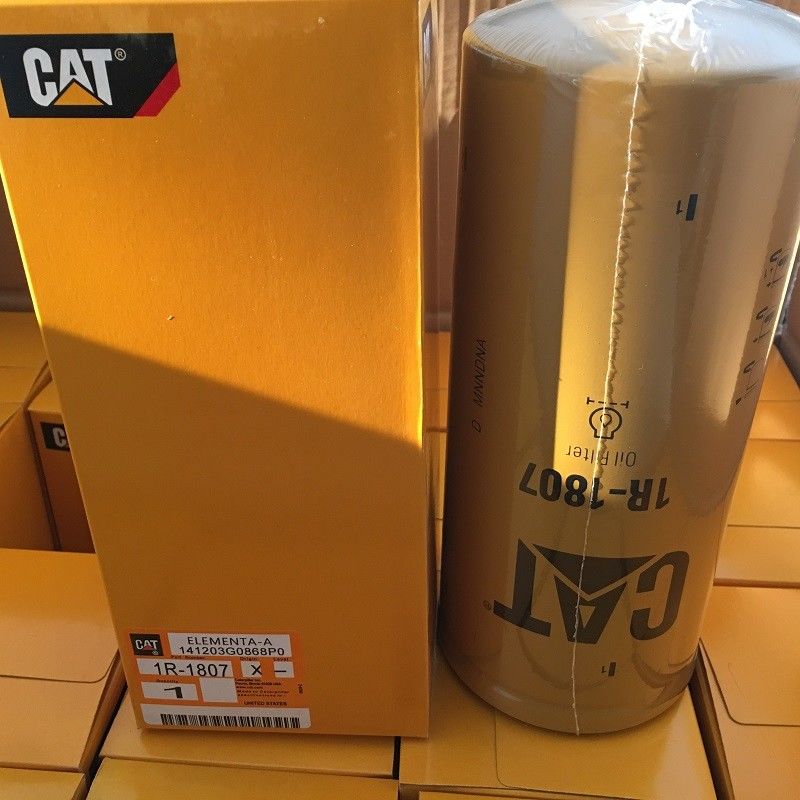 مرشح Caterpillar المتقدم القطعة الأصلية 1R1807 قطع غيار محركات الديزل