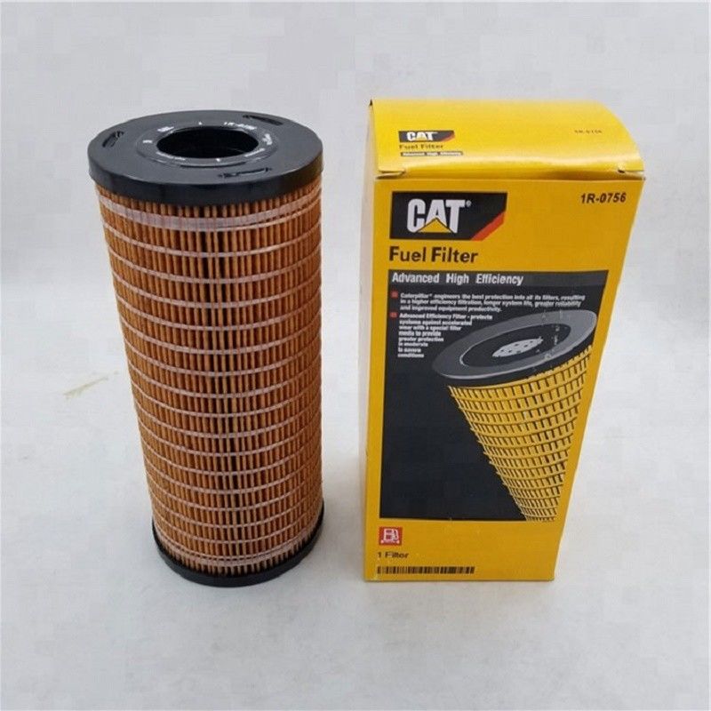 فلتر الوقود عالي الجودة لمحرك الديزل 1R0756 لشركة Caterpillar