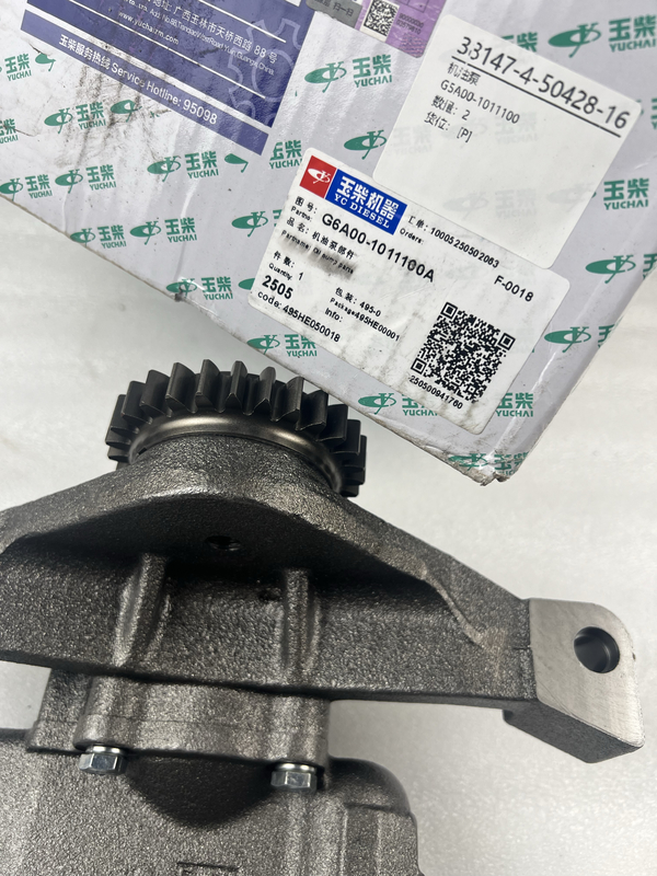 يوشاي YC6G260N أجزاء المحرك الأصلية G6A00-1011100A قطع غيار الشاحنات مجموعة إصلاح مضخة زيت المحرك لأجزاء حافلات YUTONG